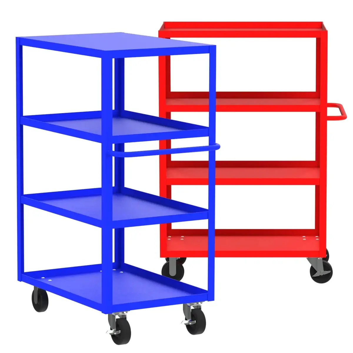 Valley Craft 4-Shelf 12 Gauge Utility Carts 1