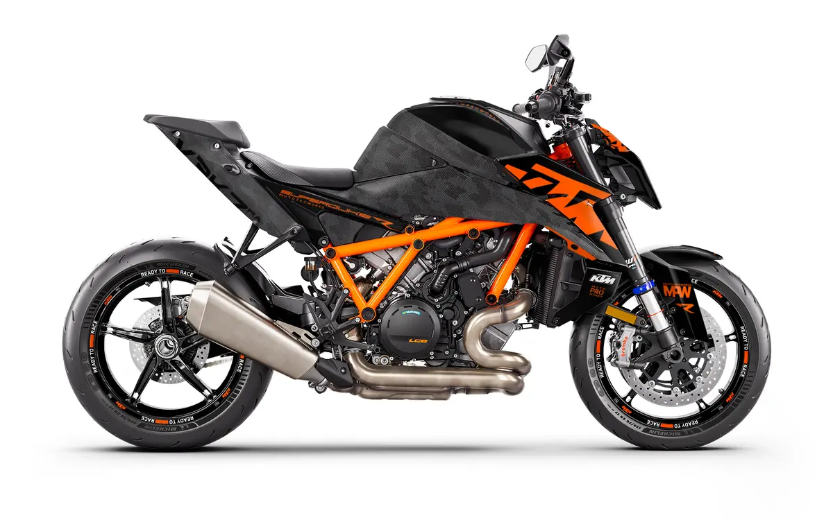 Ktm 1390 Super Duke R/Evo Graphics - "Vektra" (Black) 1
