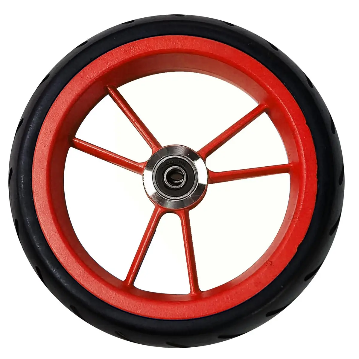 Vibe (Red) Electric Scooter Wheel Assembly 1