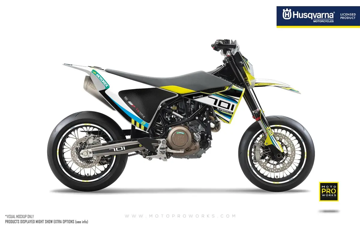 Husqvarna 701 Enduro Graphics - "Vortex" (Qster) 1