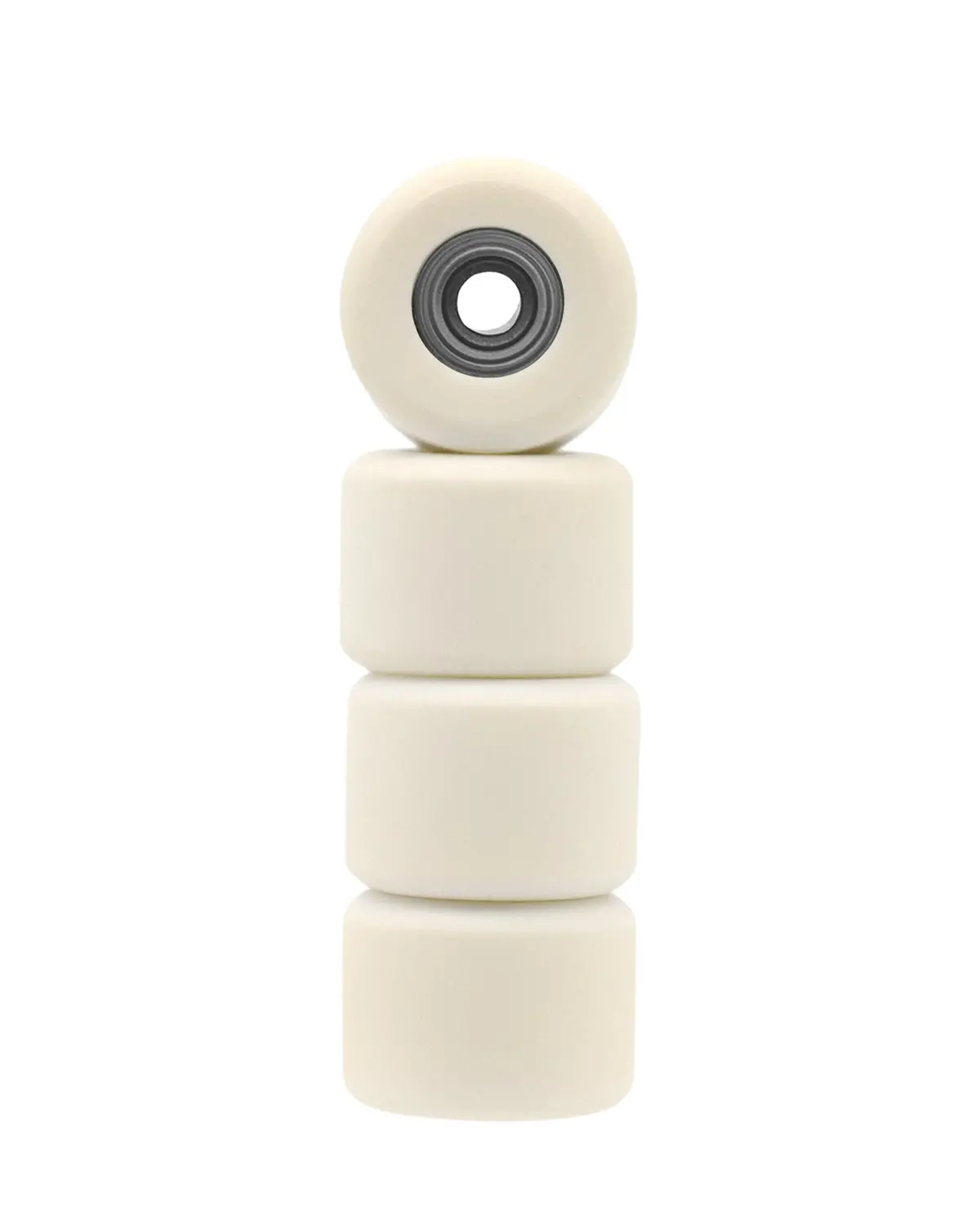 Apex Shorty Wheels - 71D Urethane - Abec-9 Bearings - "Cream" 2