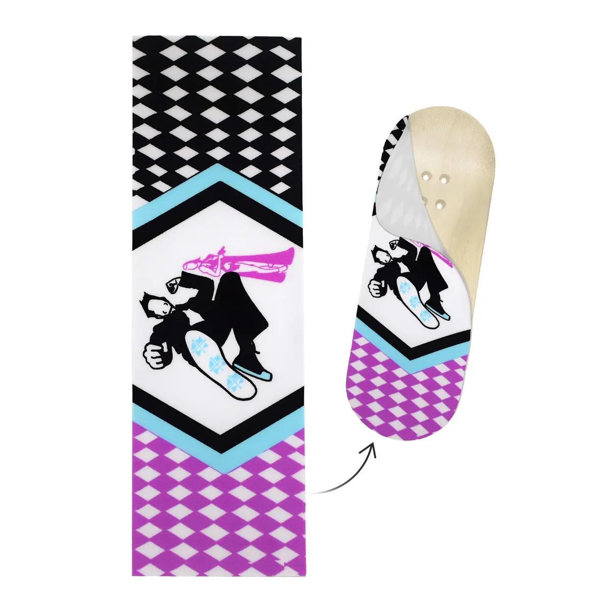 "Spies" Deck Graphic Wrap - 35Mm X 110Mm 1
