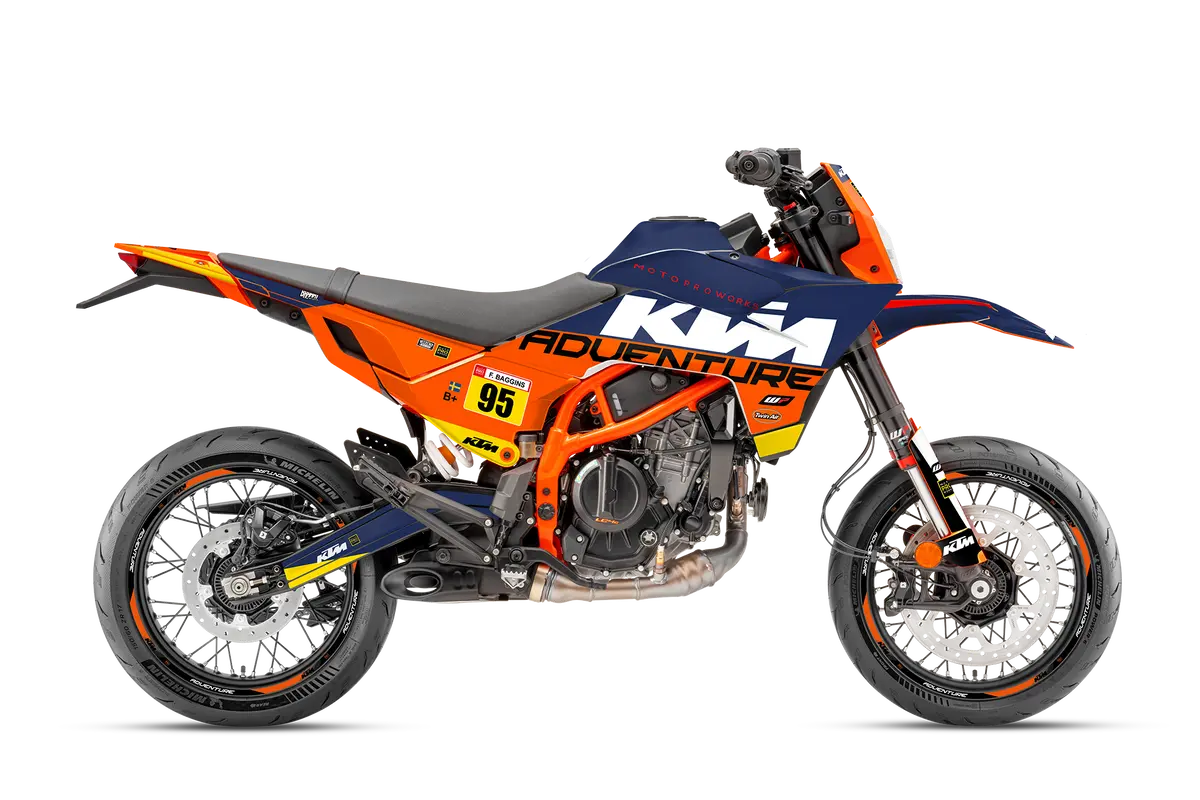 Ktm 390 Smc-R Graphics - "Waypointer" (Dawn) 1