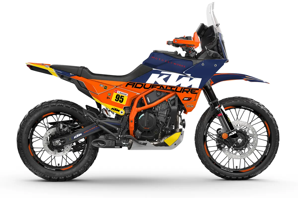 Ktm 390 Adventure R / X Graphics - "Waypointer" (Dawn) 1