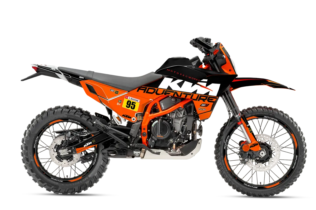 Ktm 390 Enduro R Graphics - "Waypointer" (Midnight) 1