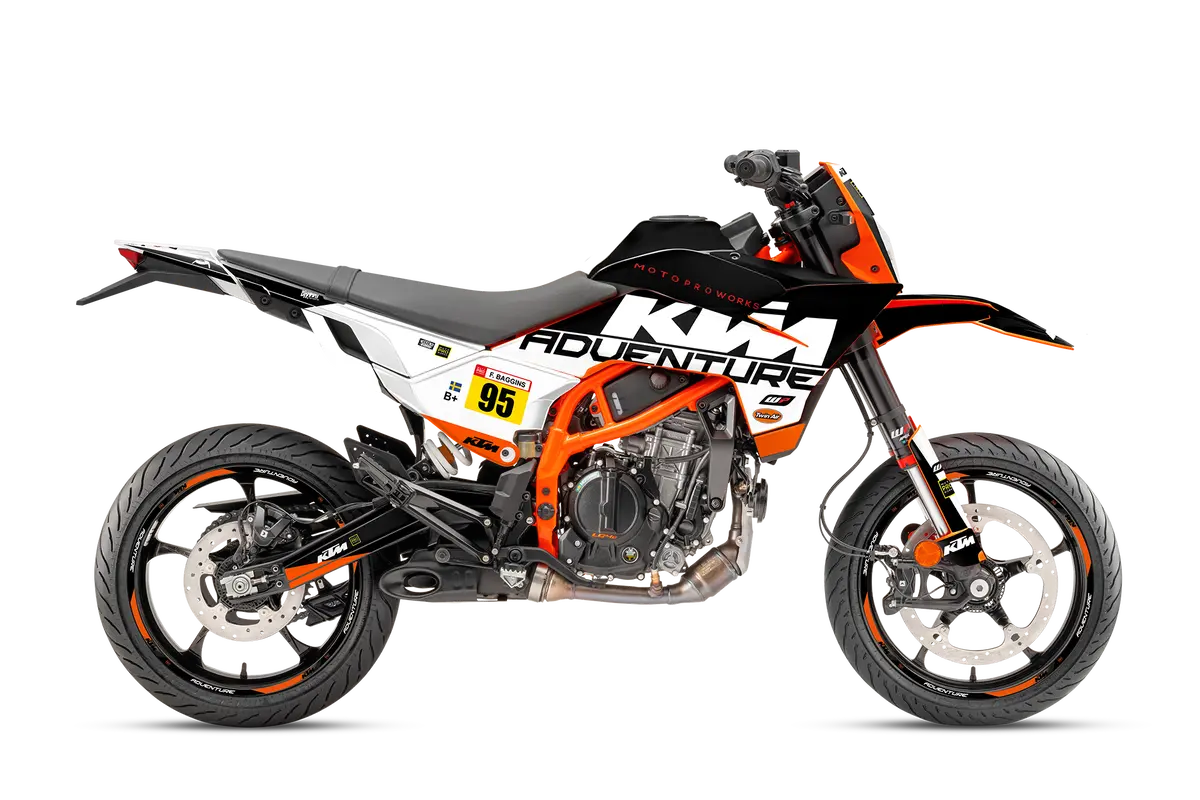 Ktm 125 Smc-R Graphics - "Waypointer" (Night) 1