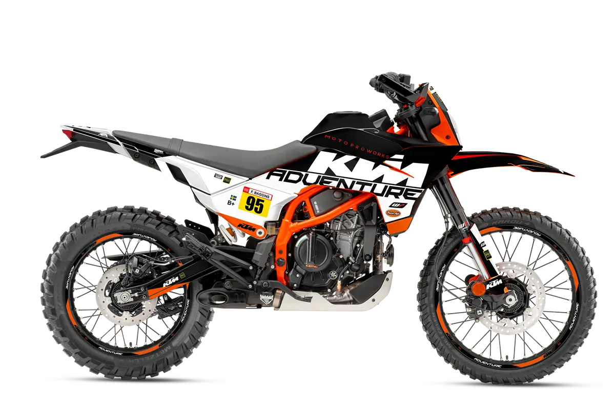 Ktm 125 Enduro R Graphics - "Waypointer" (Night) 1