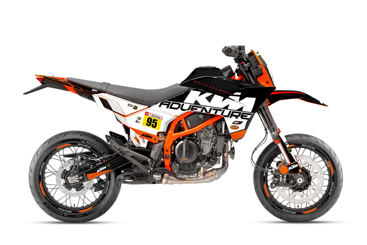 Ktm 390 Smc-R Graphics - "Waypointer" (Night) 1