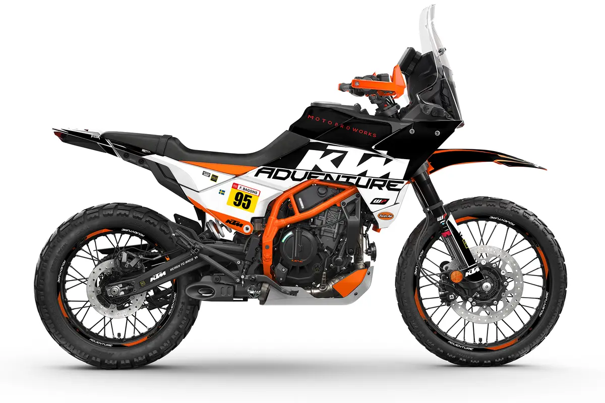 Ktm 390 Adventure R / X Graphics - "Waypointer" (Night) 1