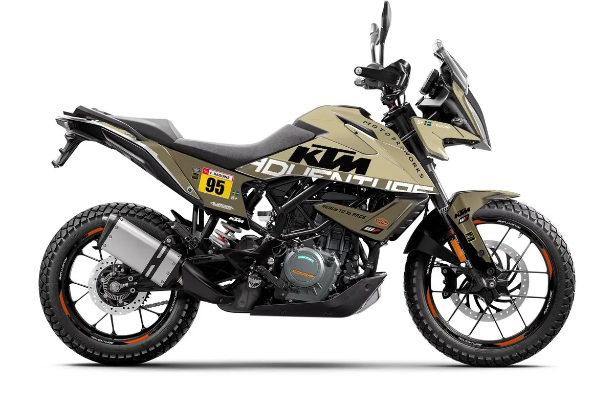 Ktm 390 Adventure Graphics - "Waypointer" (Sand) 1