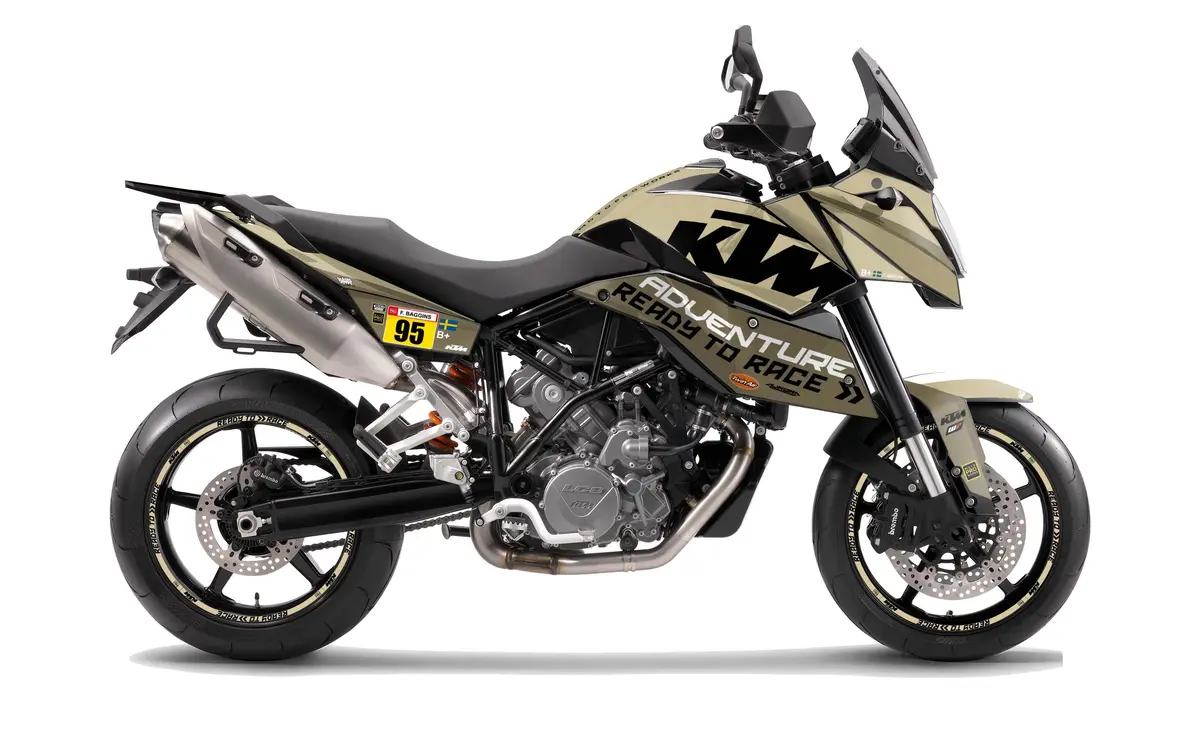 Ktm 990 Sm / Smr / Smt Graphics - "Waypointer" (Sand) 1