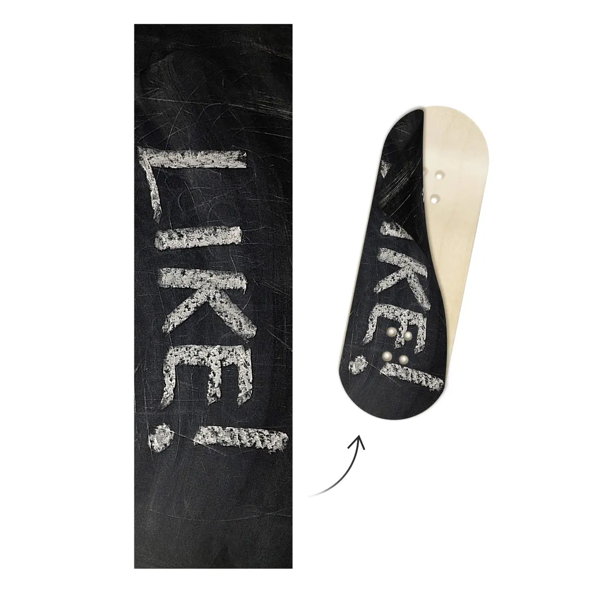 Limited Edition "Like That!" Deck Graphic Wrap - 35Mm X 110Mm 1