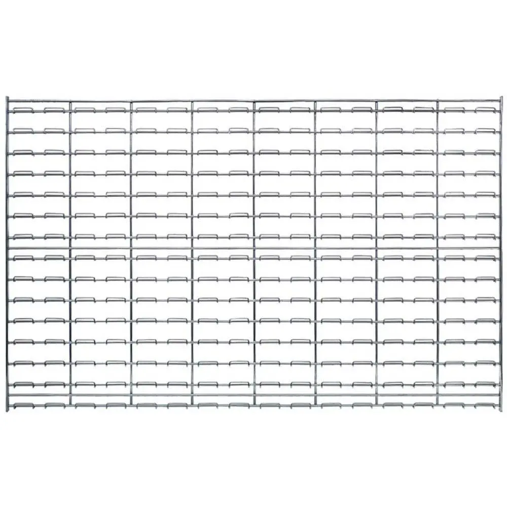 Wire Louvered Panel 48"W X 30"H W/ Mounting Clips 1