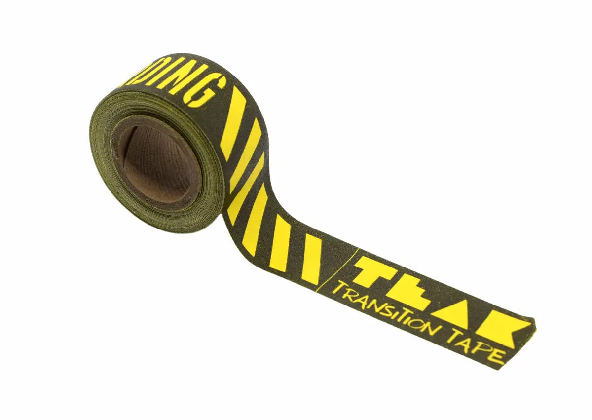 Fingerboard Transition Tape, 15 Ft Roll - 1" Wide - "No Fingerboarding" Design 1