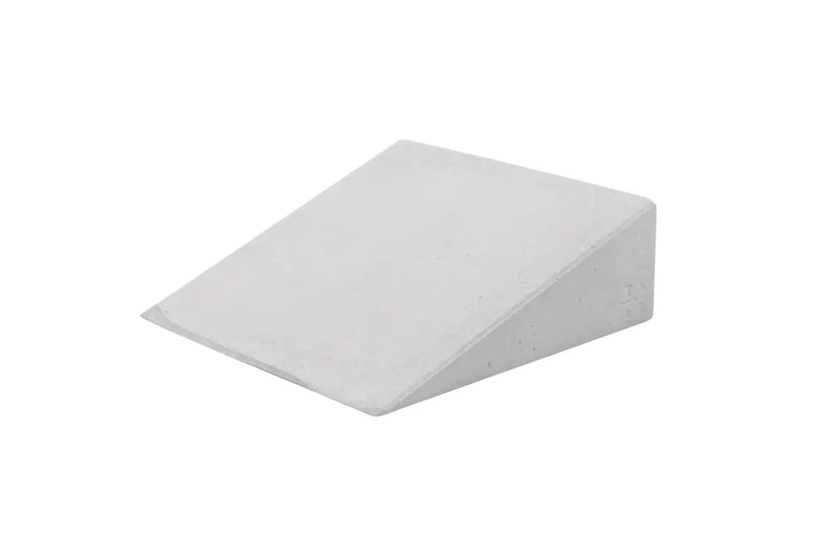 Monument Series Concrete Lowboy 1.0 Kicker Ramp, Small - 1 Inch Tall, 3 Inches Long - "Sterling Gray" Colorway 1