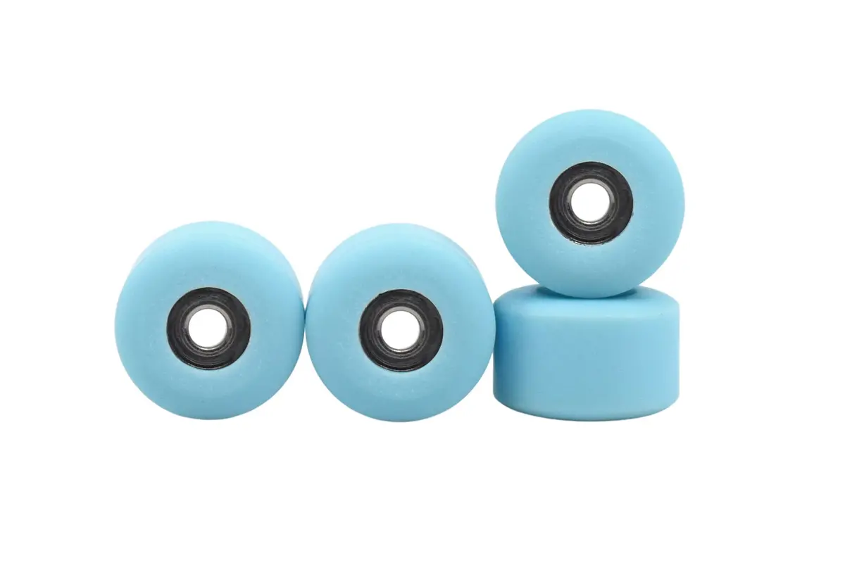 Apex New Street Wheels - 77D Urethane - Ultraspin Bearings - "Blueberry" 1