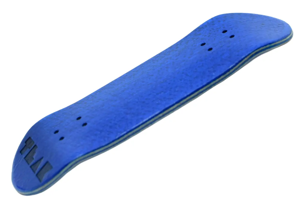 Prolific Wooden 5 Ply Fingerboard Deck 35X95mm - Blizzard Blue - With Color Matching Mid Ply 1