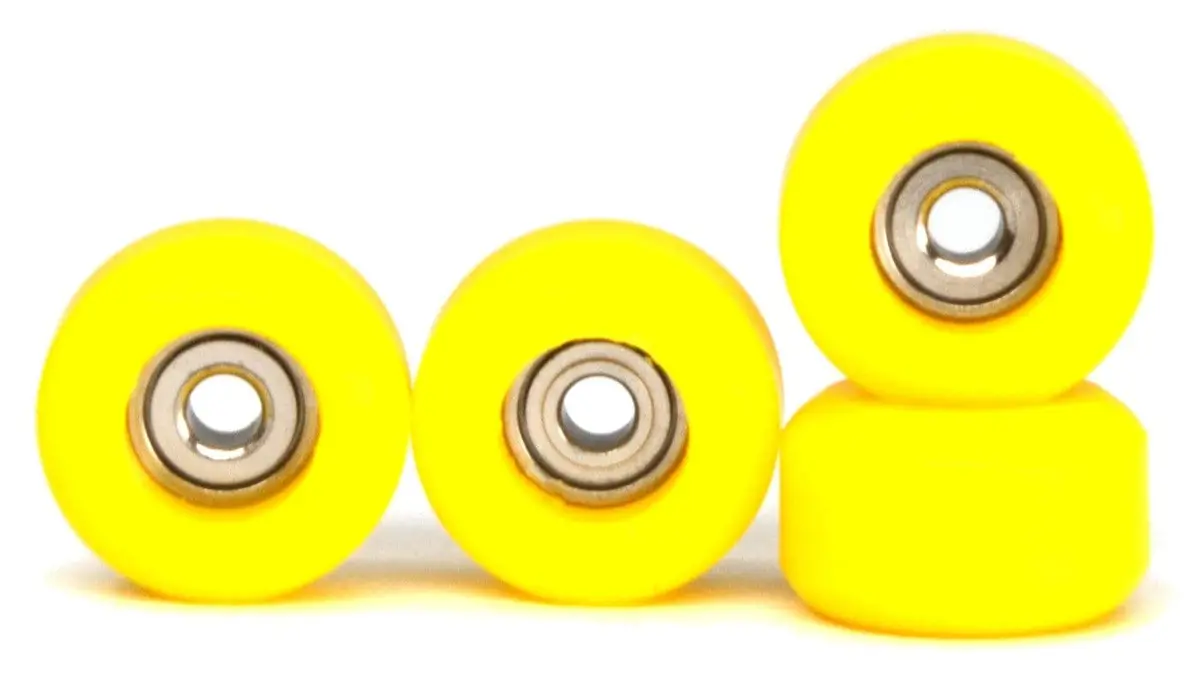 Cnc Wheels - 100D Polyurethane - "Yellow" 1