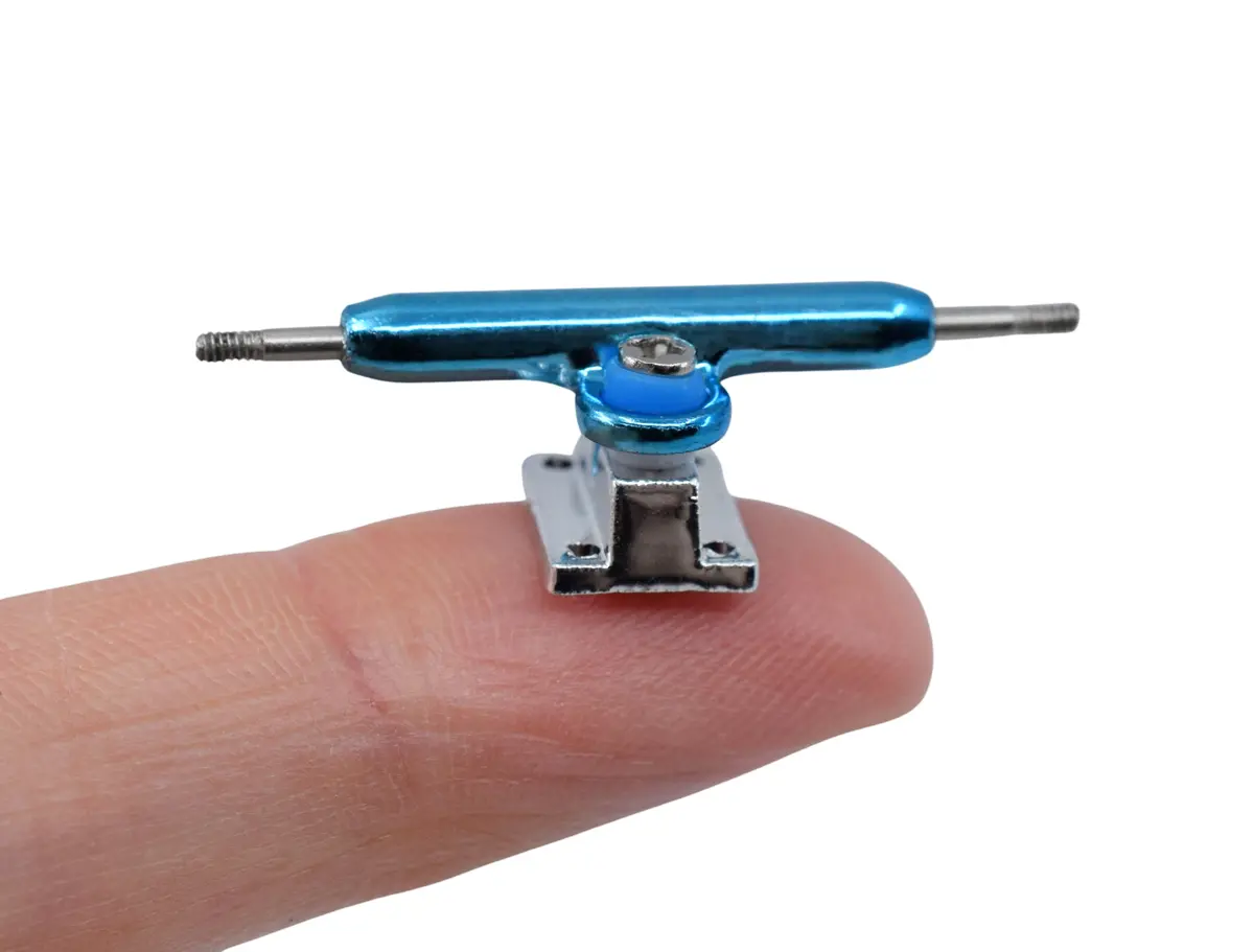 Prodigy Pro Inverted Fingerboard Trucks, 34Mm - Electric Blue Colorway 2