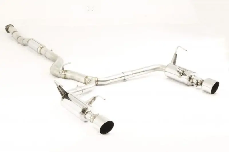 Mxp Competition Exhaust System For 2014+ Subaru Wrx Sedan (Va Chassis) — Single-Tip Sus401 Stainless Design 1