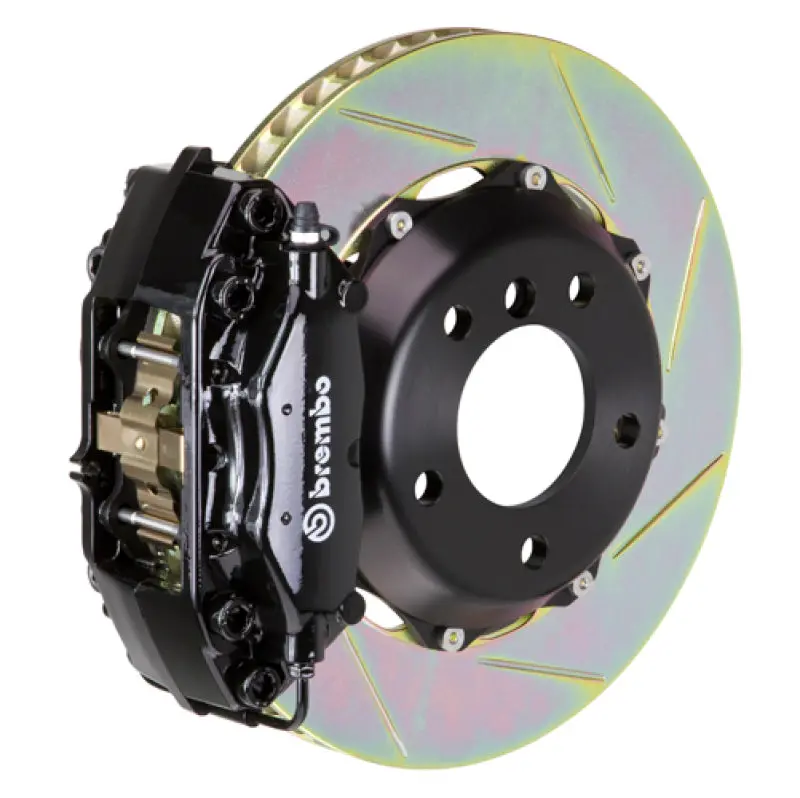Brembo Gt Bbk Rear Rotors For 2000–2002 Audi Rs4 – 328X28Mm Slotted Two-Piece Design 1