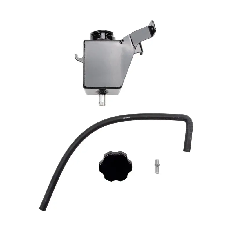 Wehrli Auxiliary Coolant Reservoir Kit For 2020–2024 Duramax L5P – Bengal Red Anodized Aluminum 1