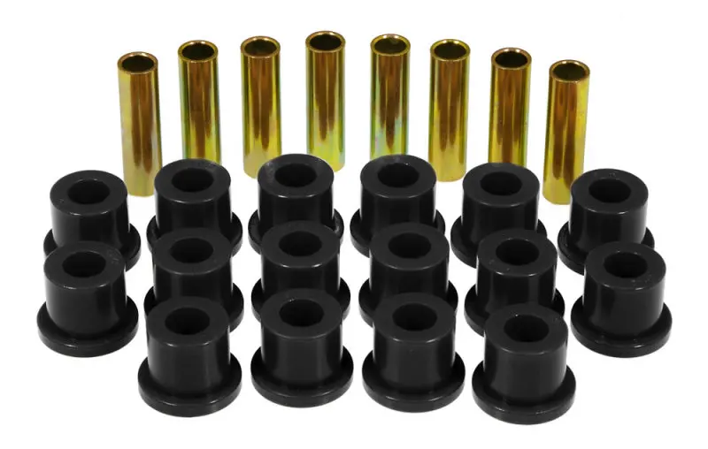 Prothane Rear Spring & Shackle Bushing Kit For 1968–1972 Ford F100/F150 2Wd – Black Polyurethane 1