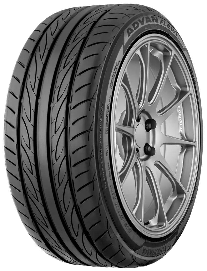 Yokohama Advan Fleva V701 High-Performance Tire – 215/45R18, 93W Load/Speed Rating 2