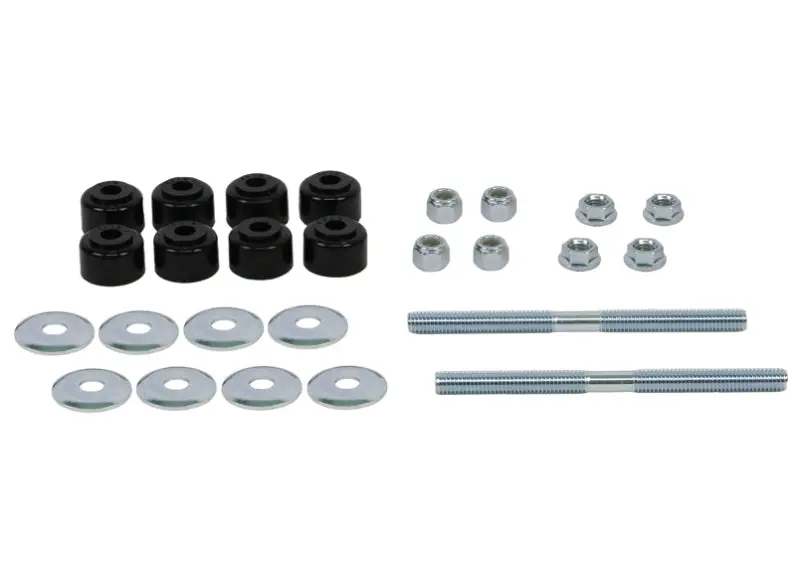 Whiteline Plus Universal Threaded Sway Bar Link Kit — 140Mm Length With Polyurethane Bushings 1