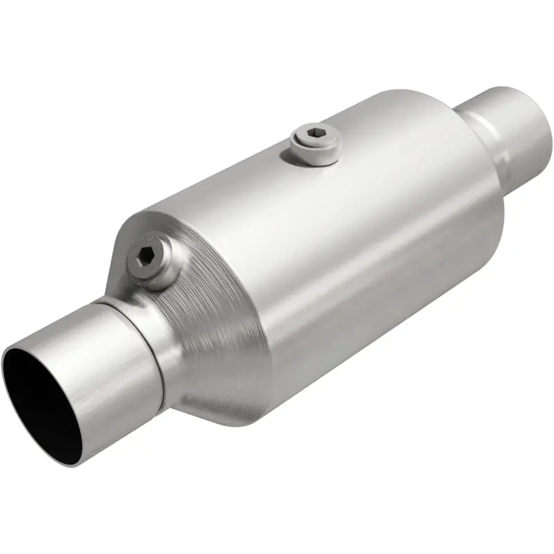 Magnaflow Universal Catalytic Converter – 2.25" Inlet, Dual O2 Sensor Bungs, 5" Spun Design 1