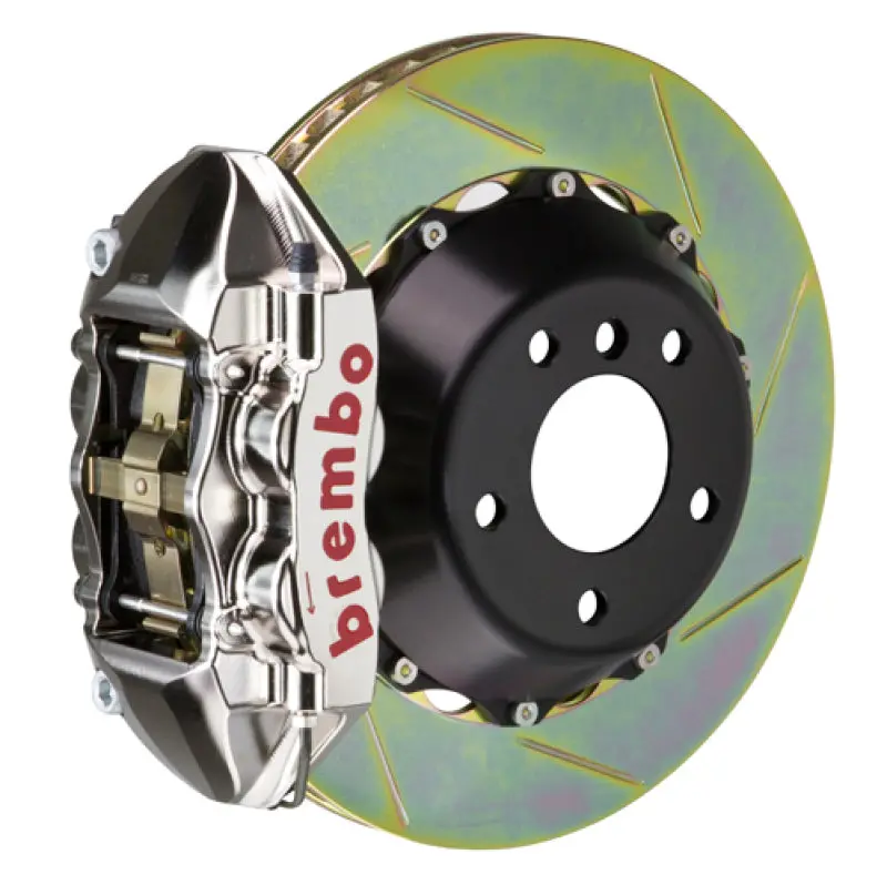 Brembo Gtr Big Brake Kit For 2019+ Mazda3: 4-Piston Calipers & Slotted 345X28Mm Rotors 1