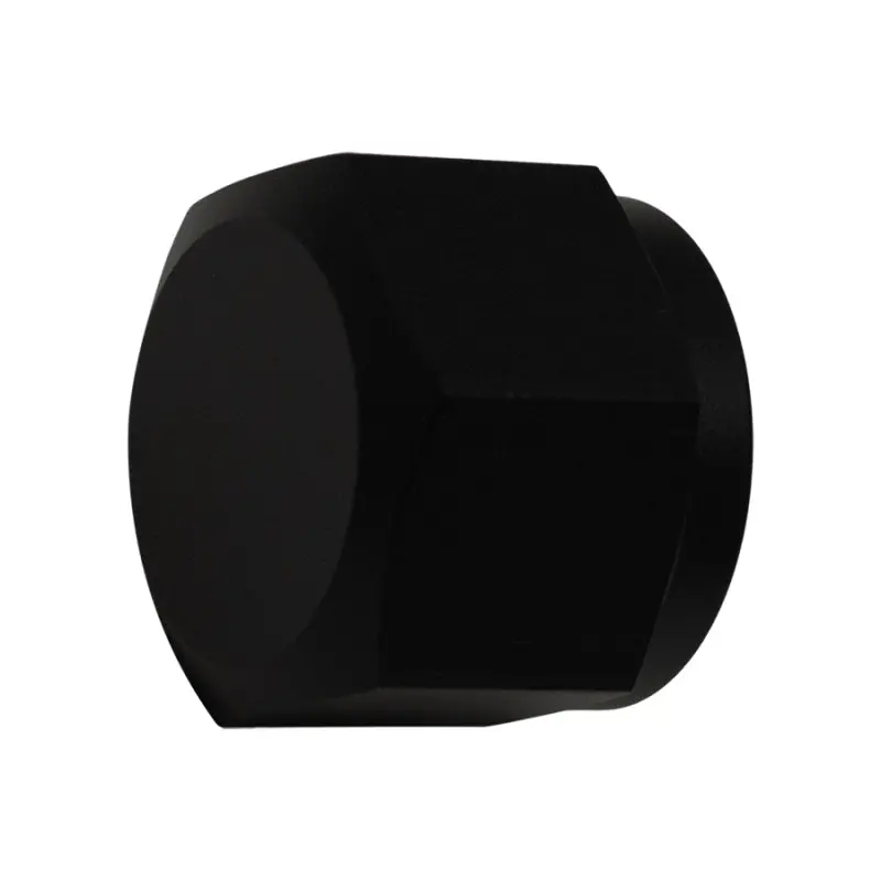 Deatschwerks 10An Female Flare Cap - Anodized Matte Black 2