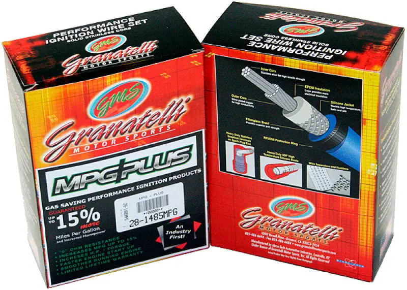 Granatelli High-Performance Ignition Wire Set For 1998–1999 Honda Accord V6 3.0L 1