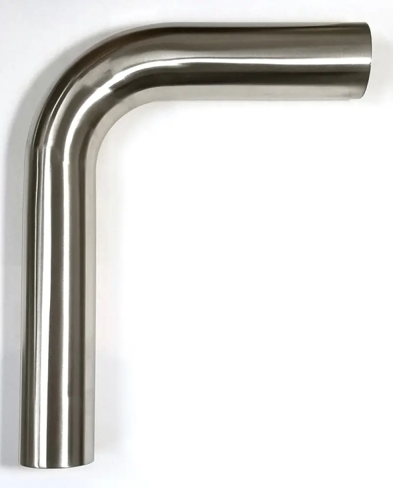 Stainless Bros 2.25" Mandrel-Bent 90° Elbow (1.5D X 3.375" Clr, 6.5" Legs) 1