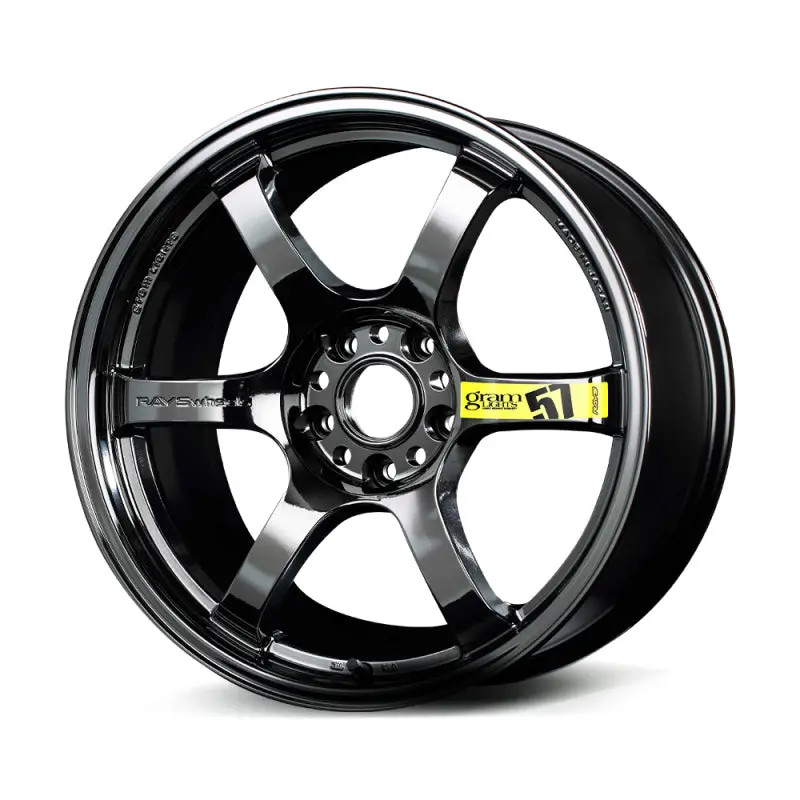 Rays Gram Lights 57Dr Limited Edition Forged Alloy Wheel – 15×8.0″, +35 Offset, 4×100 Pcd, Black Metal Coat Finish 1