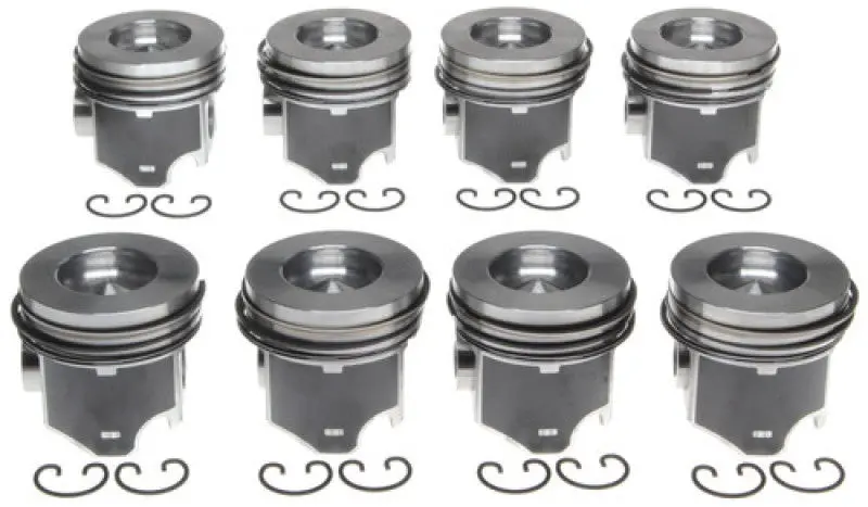 Mahle Oe Piston Ring Set With 0.25Mm Oversize For 2010–2016 Gmc/Chevy 2500/3500 Duramax 6.6L V8 1