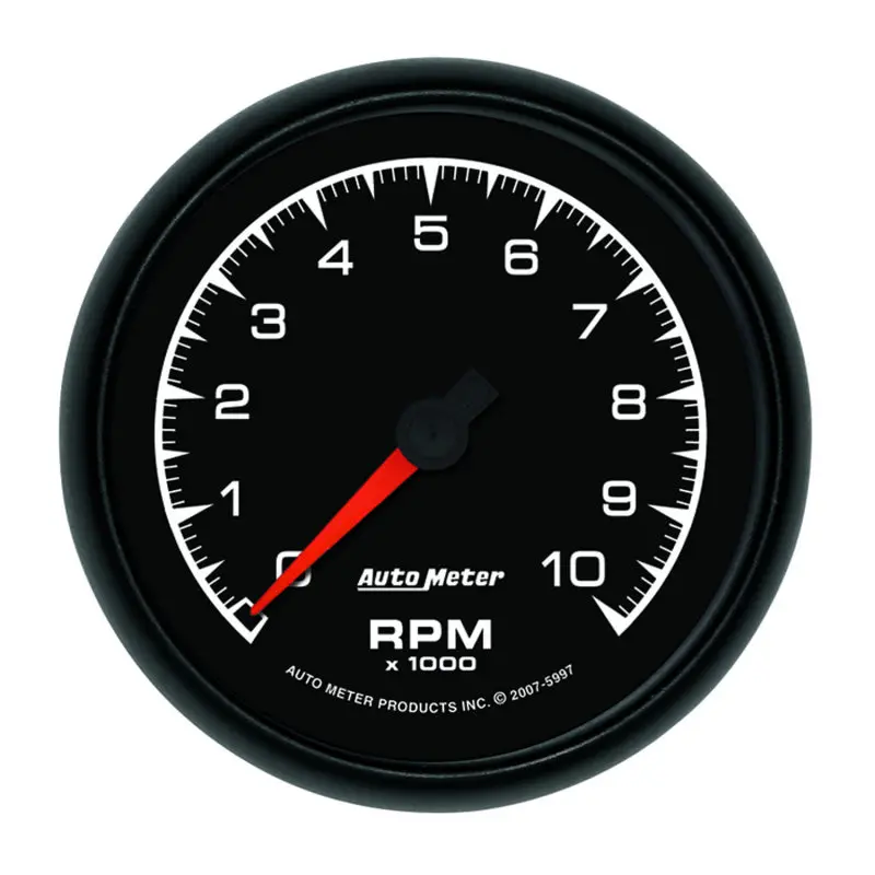 Autometer Es Series 3-3/8" In-Dash Tachometer – 10,000 Rpm Range 1
