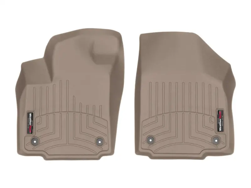 Weathertech Front Floorliners For 2022+ Kia Carnival – Tan Color 1
