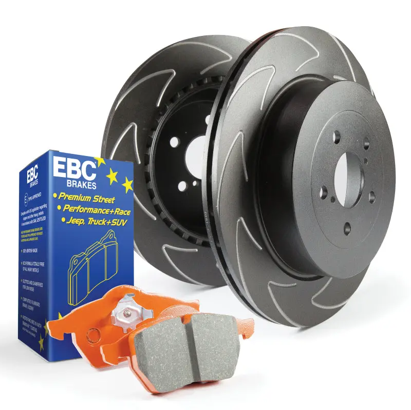 Ebc Orange Stuff Brake Pad And Bsd Rotor Kit – High-Performance Street & Track Package 1