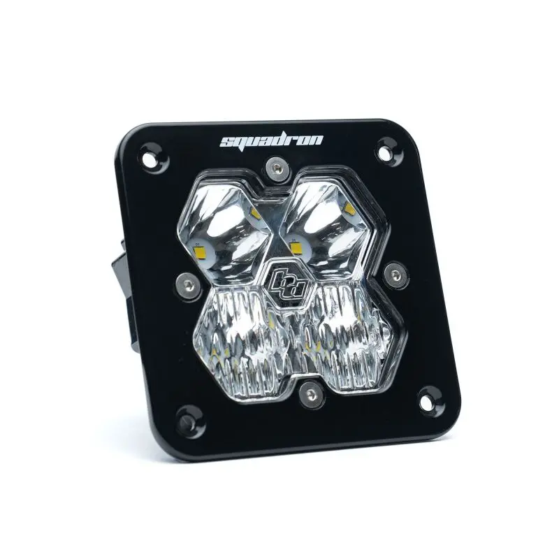Baja Designs Squadron 2.0 Sport Led Flush-Mount Light – Single Unit, Driving/Combo Beam 1