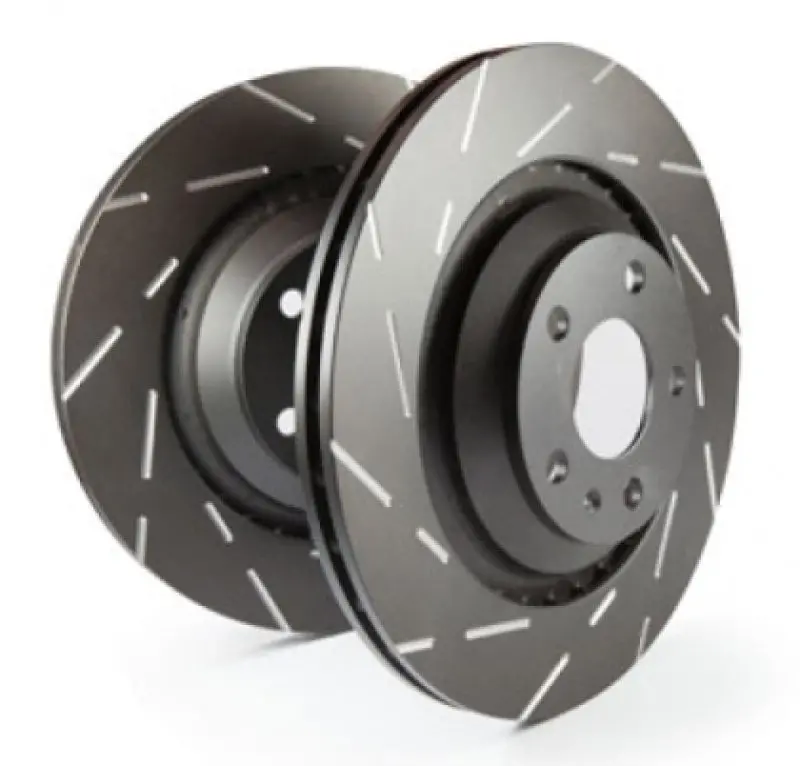 Ebc Usr Slotted Front Brake Rotors For 2022+ Ford Bronco Raptor 3.0L Twin-Turbo 1