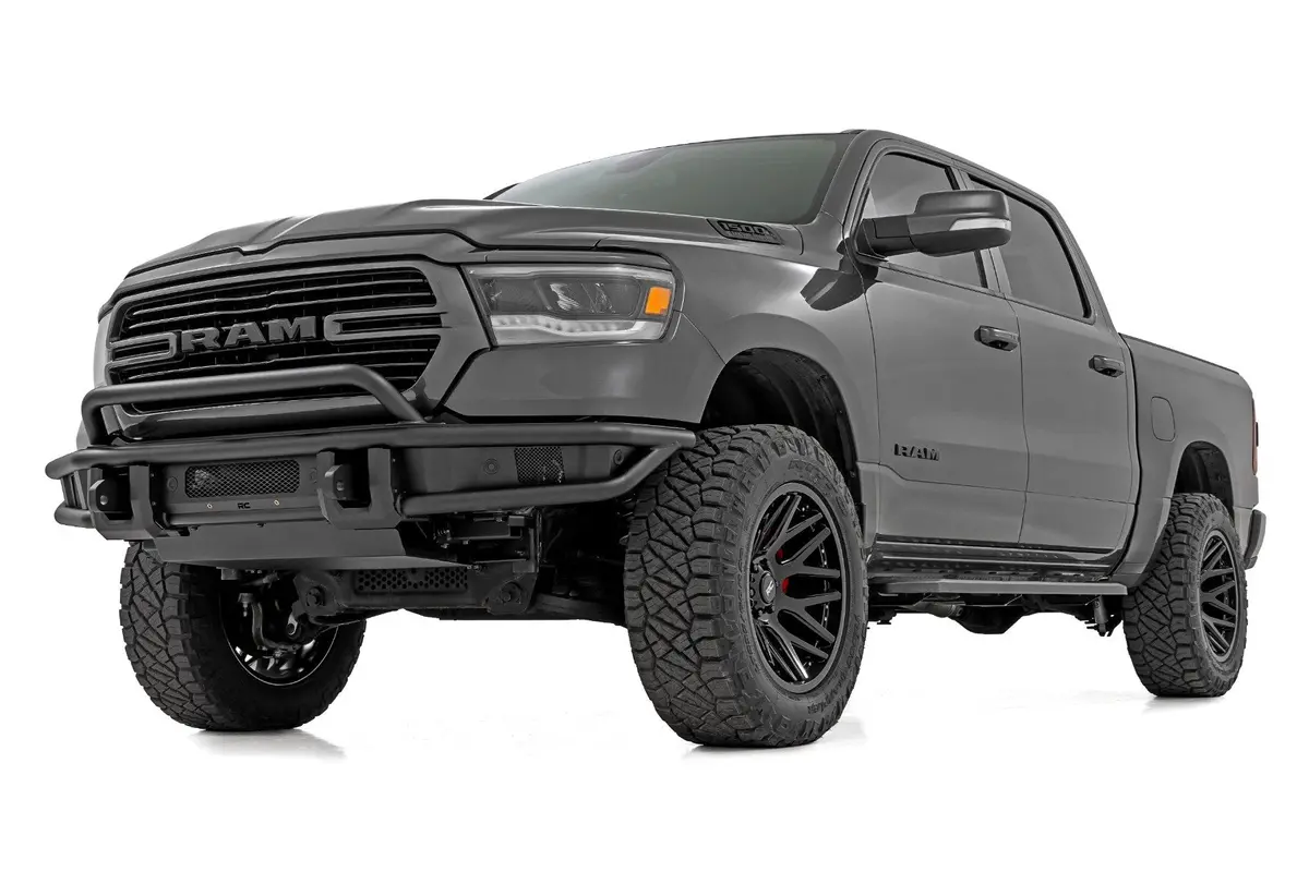 Rough Country Retractable Bed Step For 2010–2018 Ram 1500 – Heavy-Duty Steel, Easy-Mount Design 1