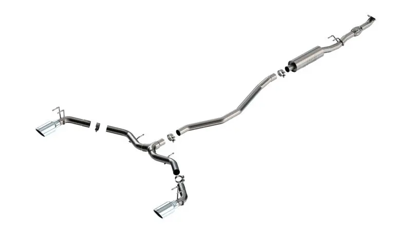 Borla S-Type Cat-Back Exhaust System For 2022–2023 Honda Civic Si & 2023 Integra (1.5L Turbo, 6-Speed Manual) 1