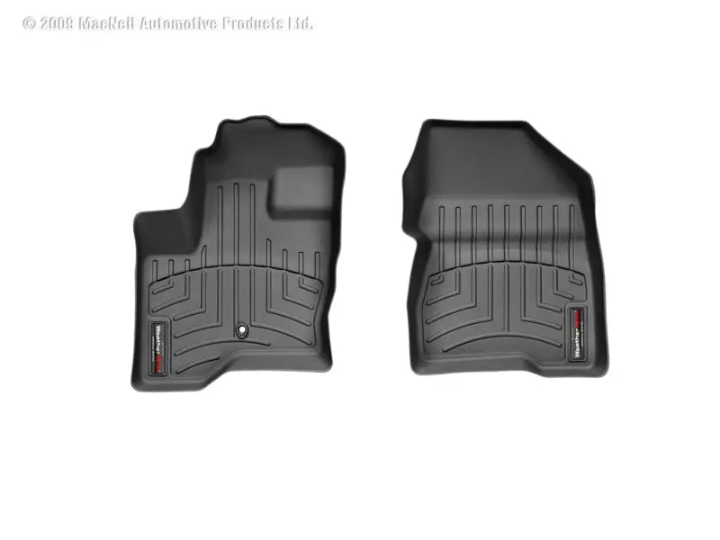 Weathertech Front Floor Liners For 2009 And Newer Ford Flex – Black, Custom-Fit 1