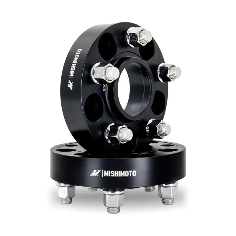 Mishimoto Wheel Spacers - 5X120 - 67.1 - 30 - M14 - Black 1