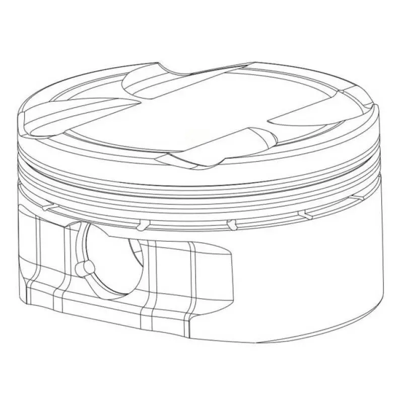 Cp Pistons & Rings For Ford Mustang 4.6L 3-Valve Engine – Standard Bore, 9.6:1 Compression Ratio 1